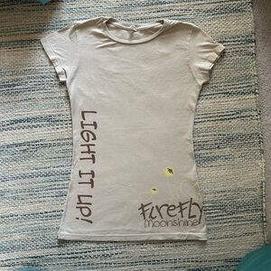 Firefly Moonshine Light It Up! Women's Gray T-Shirt